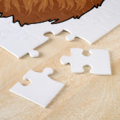 王冠のライオン ジグソーパズル (側面)