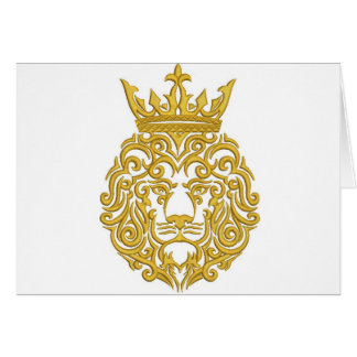 王冠のライオン、刺繍の模造