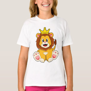 王冠のライオン Tシャツ
