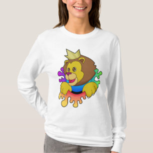 王冠のライオン Tシャツ