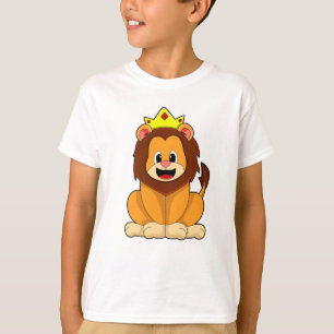 王冠のライオン Tシャツ