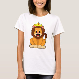王冠のライオン Tシャツ