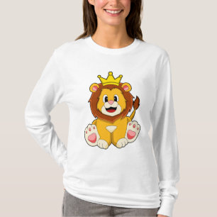 王冠のライオン Tシャツ