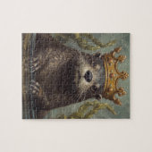 王冠の可愛らしい娘 ジグソーパズル (横)