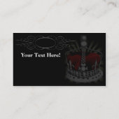 王冠の名刺 名刺 (裏面)