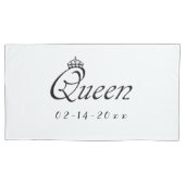 王冠の女王 枕カバー (正面)