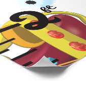 王冠の成長図 ポスター (角)