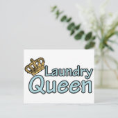 王冠の洗濯女王 ポストカード (スタンド正面)