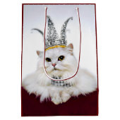 王冠の猫 ミディアムペーパーバッグ (裏面)