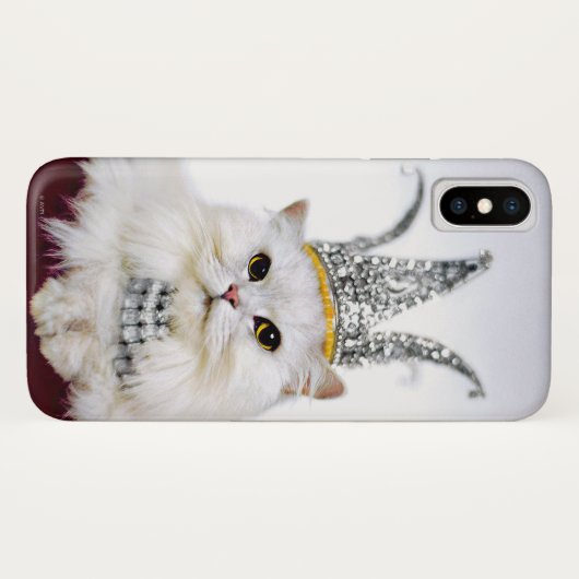 王冠の猫 Case-Mate iPhoneケース (裏面(横))