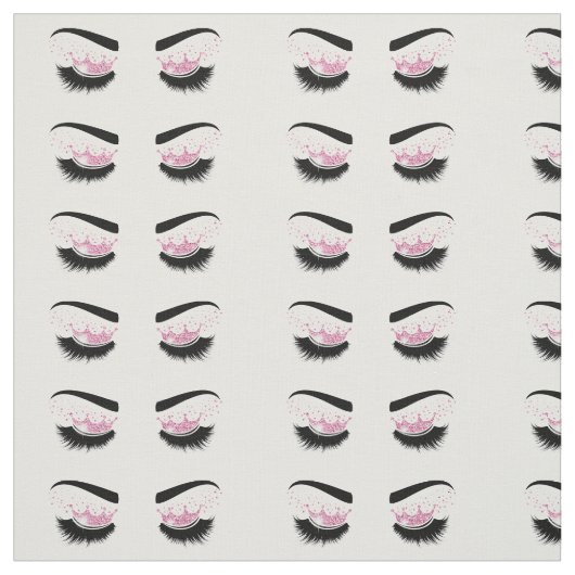 王冠の目で芸術を作り上げる長い目で女王を結ぶ ファブリック (見本)