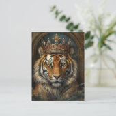 王冠の美しい虎 ポストカード (スタンド正面)