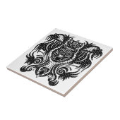 王冠の虎の王または女王 タイル (側面)