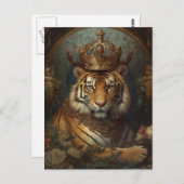 王冠の虎 ポストカード (正面/裏面)