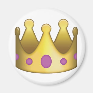 王冠のemoji マグネット