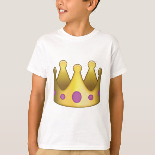 王冠のemoji tシャツ