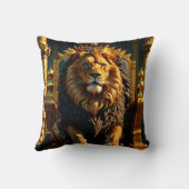 王冠をかぶったライオン クッション (裏面)