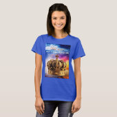 王冠を付ける Tシャツ (正面フル)