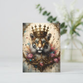 王冠を戴いた虎 ポストカード (スタンド正面)