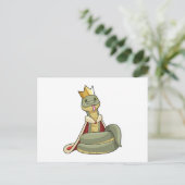 王冠を戴いた蛇の王 ポストカード (スタンド正面)