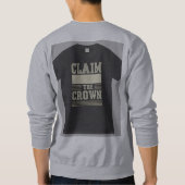 「王冠を手に入れろ」 スウェットシャツ (裏面)