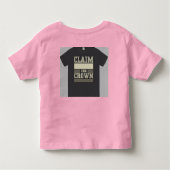 「王冠を手に入れろ」 トドラーTシャツ (裏面)