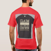 「王冠を手に入れろ」 Tシャツ (裏面)
