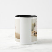 王冠を持つ犬 マグカップ (中央)