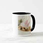 王冠を持つ犬 マグカップ (正面右)