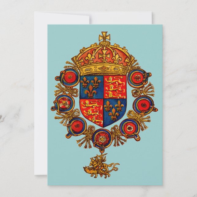 王冠を持つ紋章 (正面)