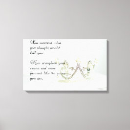 王冠を正す キャンバスプリント