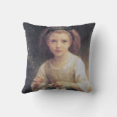 王冠を組む子どもたち、ブーゲロー クッション (裏面)