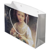 王冠を組む子どもたち、ブーゲロー ラージペーパーバッグ (裏面アングル)