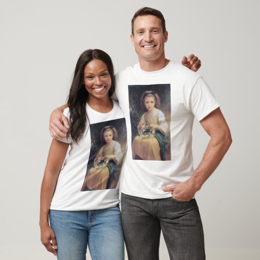 王冠を組む子どもたち、ブーゲロー Tシャツ (ユニセックス)