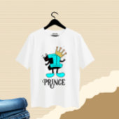 王冠を被った面白いナンバーワン ベビーTシャツ