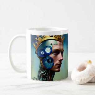 王冠サイバネティック王マグ コーヒーマグカップ
