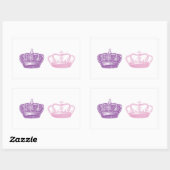 王冠シール 長方形シール (シート)