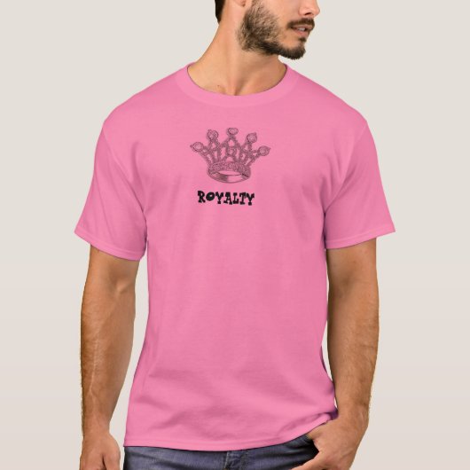 王冠ジュエリーL、皇族 Tシャツ (正面)