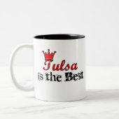 王冠タルサ ツートーンマグカップ (左)