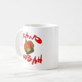 王冠プロダクトとの壮大なPoobah コーヒーマグカップ (正面左)