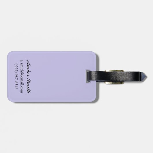 王冠ポイントとのコロンビア川の峡谷場面 ラゲッジタグ (裏面横)