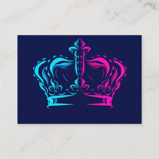 王冠ポップ・アートの術 エンクロージャーカード (正面)