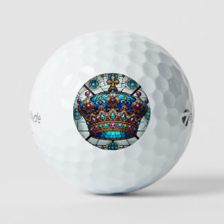 王冠モチーフ ゴルフボール ゴルフボール