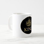 王冠王室の章 コーヒーマグカップ (正面左)