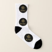 王冠王室の章 ソックス (右外側)