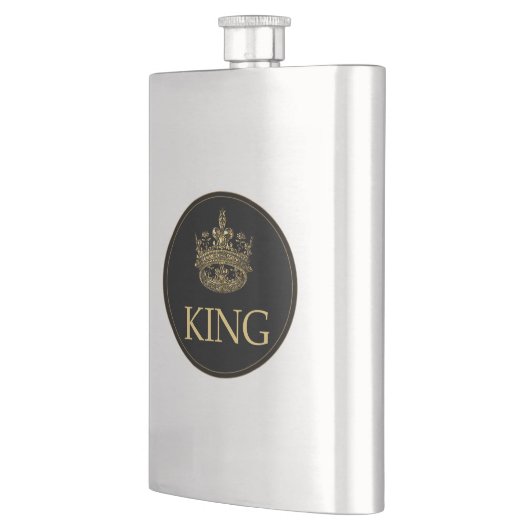 王冠王室の章 フラスク (左)