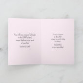 王冠聖書の詩キリスト教信仰 ライトピンク カード (内部)