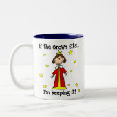 王冠適合 ツートーンマグカップ (左)