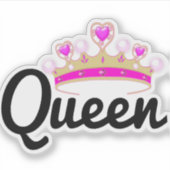 王冠 シール (正面)