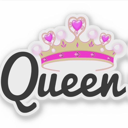 王冠 シール (正面)